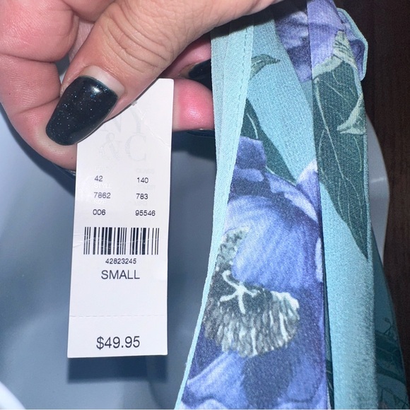 Sweat Pea x NY& Co Sleeveless High low Tunic, new with tags! - Picture 6 of 11